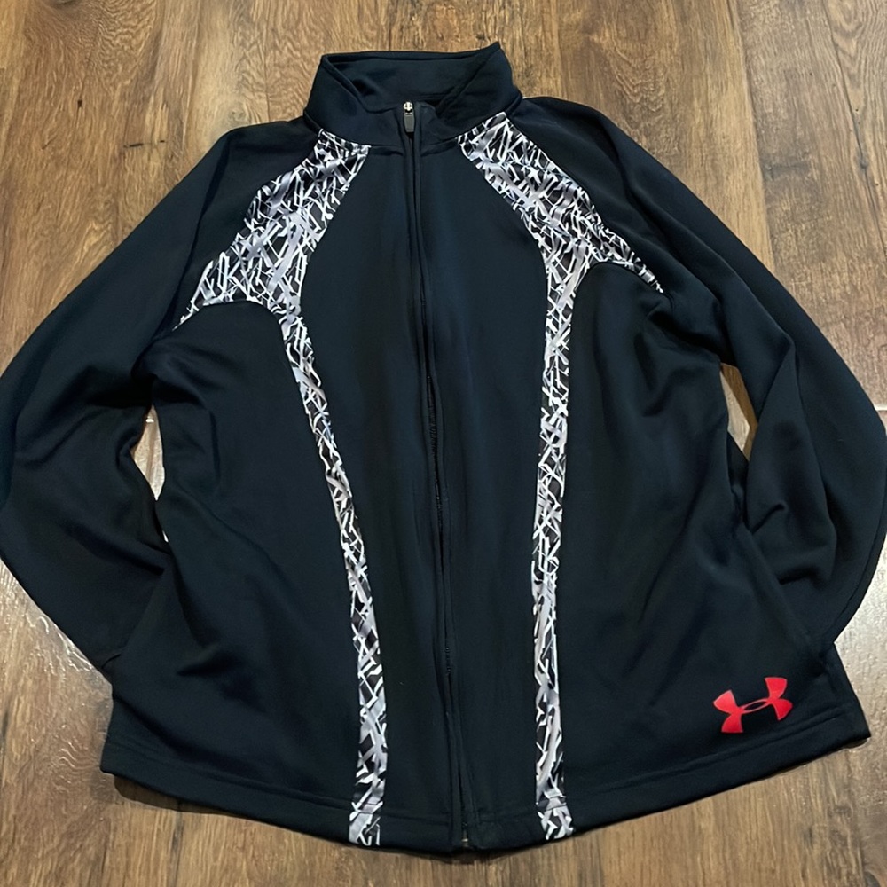 Under Armour Heatgear Full Zip Jacket Youth Large - Picture 4 of 9